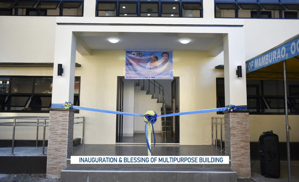 INAUGURATION & BLESSING OF MULTIPURPOSE BUILDING