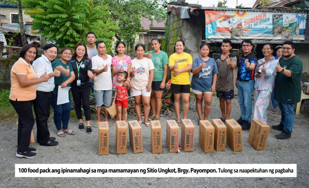 Agarang Tulong Sa Sitio Ungkot Brgy. Payompon