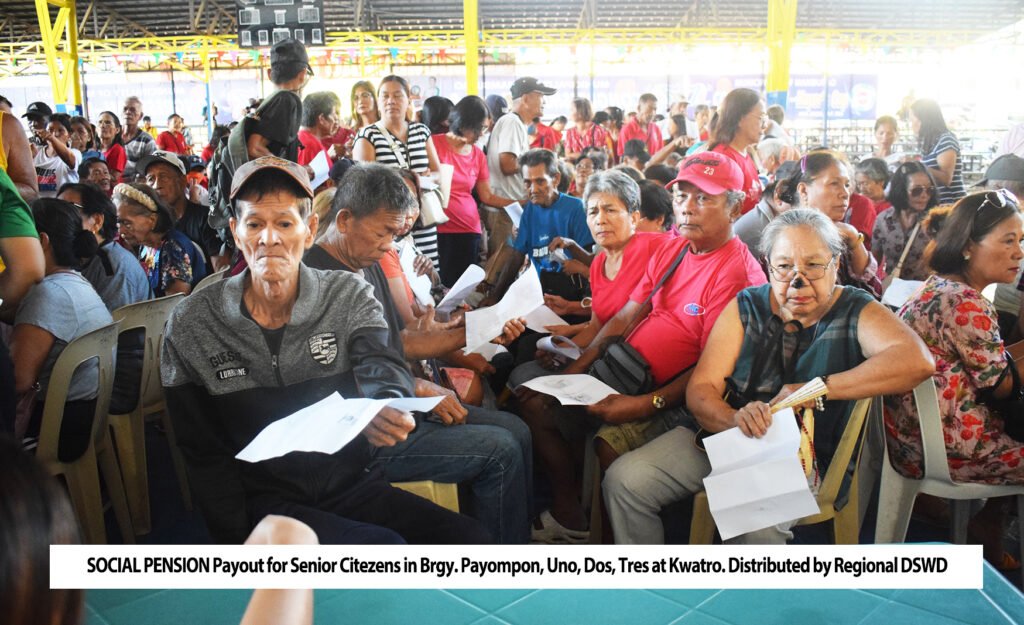 PAYOUT NG SOCIAL PENSION PARA SA MGA SENIOR CITIZEN